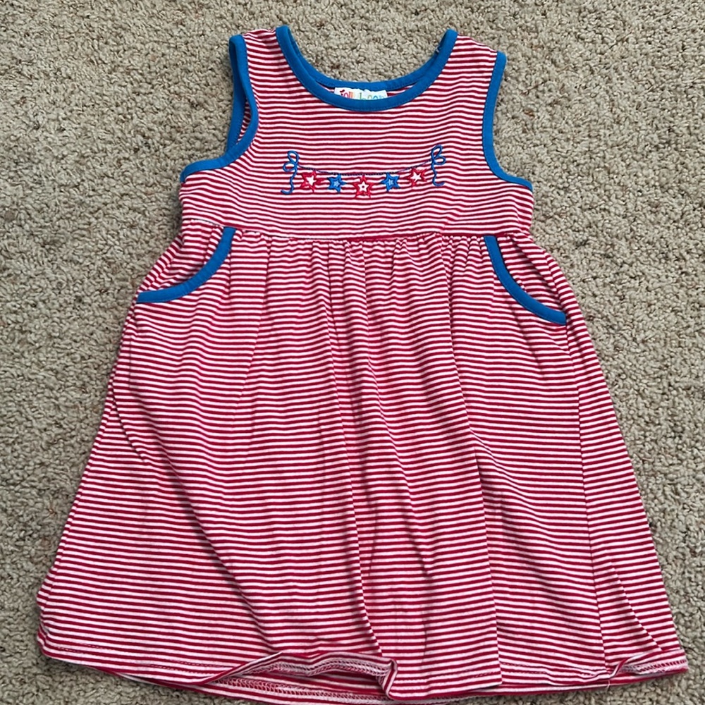 Jelly bean patriotic dress sz 3